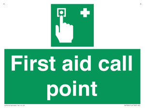 First aid call point